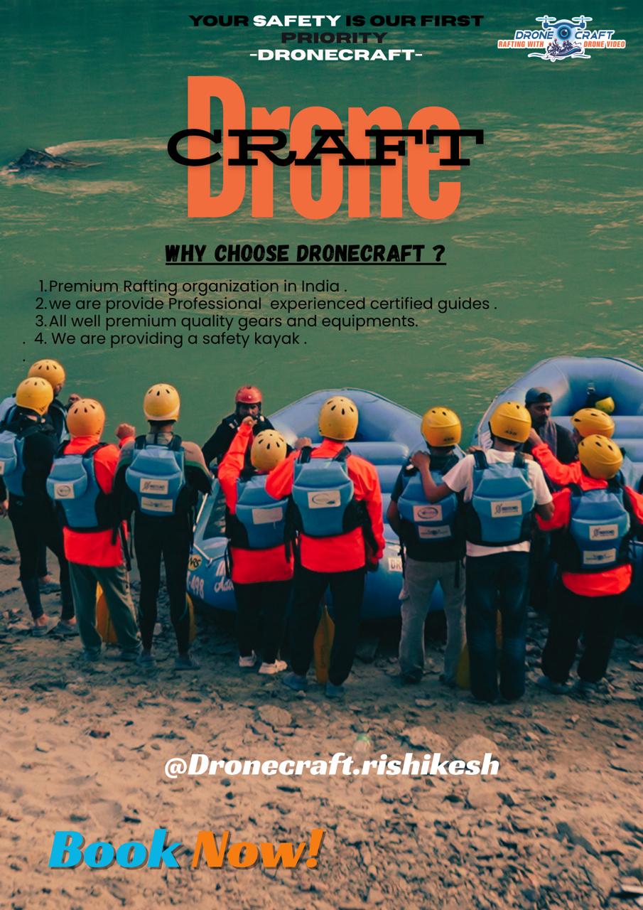 DroneCraft rafting safety briefing